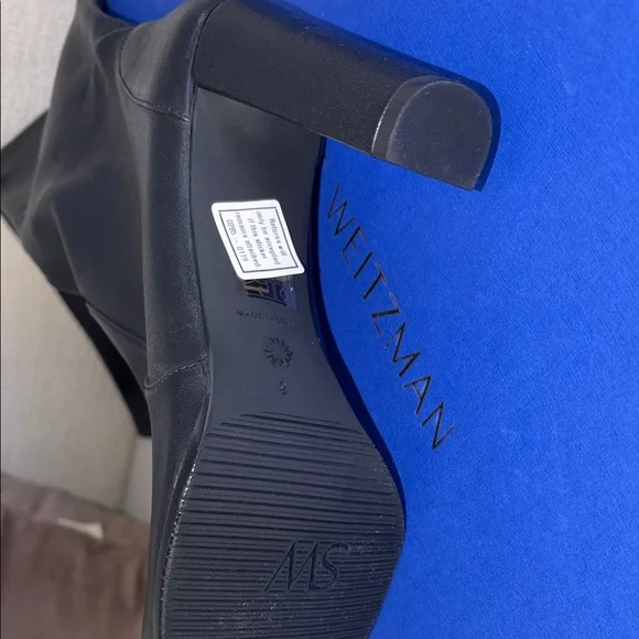 Stuart Weitzman Black Over-the-Knee Boots - Picture 5 of 6